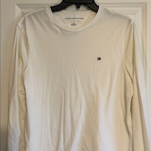 Tommy Hilfiger Classic Cream Long Sleeve Tee